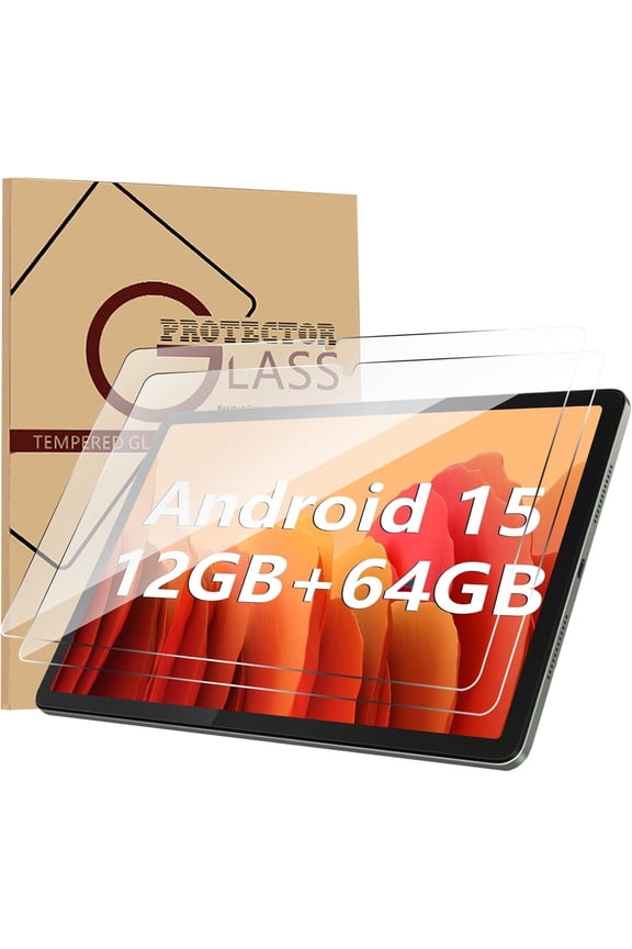 2 Pack 10.1 inch Screen Protector for ECOPAD THTH-K12C 10.1 inch Android 13 Tablet, Ultra-Clear/Case-Friendly/Touch Sensitive/Bubble Free/Anti-Scratch Tempered Glass