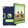 thumbnail image 1 of SOATUTO Case for New iPad 9th Generation iPad 8th Generation iPad 7th Generation Built-in Kickstand Dual Layer Shockproof Kids Friendly Case for Apple iPad 10.2 inch 2021/2020/2019 - Navy+Green, 1 of 6