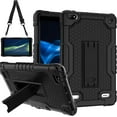 thumbnail image 1 of SOATUTO Case for Sunshine T1 Elite/Foxx T8/Qlink Scepter 8/Sky Pad 8/NUU Tab 8/Sky Devices Elite OctaX/Sky Devices Elite T8 Plus/Xmobile X8/Sky Devices (Black/Black), 1 of 7
