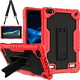 thumbnail image 1 of SOATUTO Case for Sunshine T1 Elite/Foxx T8/Qlink Scepter 8/Sky Pad 8/NUU Tab 8/Sky Devices Elite OctaX/Sky Devices Elite T8 Plus/Xmobile X8/Sky Devices (Red/Black), 1 of 7
