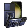 thumbnail image 1 of SOATUTO Compatible With Samsung Galaxy S23 FE 5G Case With Slide Camera Cover & Kickstand For Samsung S23 FE 5G Case [Military-Grade] Phone Case for Samsung Galaxy S23 FE 5G - Blue, 1 of 6