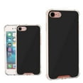 thumbnail image 1 of SOATUTO Compatible with iPhone SE 3/2 (2022/2020 Edition),iPhone 8 and iPhone 7,4.7 Inch,Ultra Thin Silicone Gel Mirror Phone Cover (Black), 1 of 6