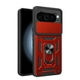 thumbnail image 1 of SOATUTO For Google Pixel 9 with Camera Cover Tested with Magnetic Kickstand Protective Case for Google Pixel 9, Red, 1 of 5