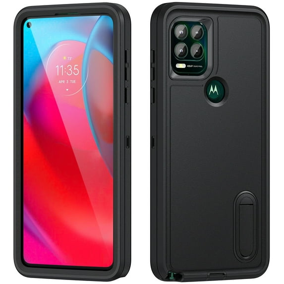 SOATUTO For Motorola Moto G Play 5G 2023 Case Heavy Duty Rugged Shockproof Full Body Protective Phone Cover, Black