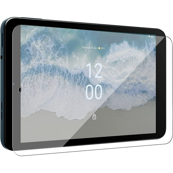 SOATUTO For Nokia T10 Tablet 8 inch Tempered Glass Screen Protector Anti- Scratch Scratch Resistant Easy Installation Tempered Glass Film For Nokia T10 8 inch 2022 Model Screen Protector (1 Pcs)