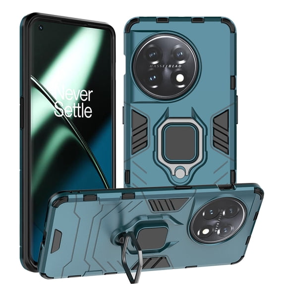 SOATUTO For OnePlus 11 / OnePlus ACE 2V Phone Case , OnePlus Nord 3 / OnePlus Nord N30 Phone Case , OnePlus CE3 Lite Phone Case Shockproof Rugged Kickstand Armor Case Built in Ring - OnePlus 11,Blue