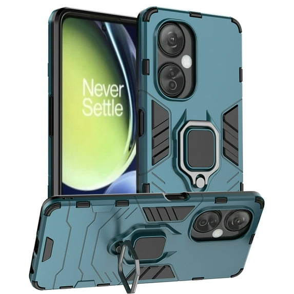 SOATUTO For OnePlus 11 OnePlus ACE 2V Phone Case , OnePlus Nord 3 / OnePlus Nord N30 Case , OnePlus CE3 Lite Case Shockproof Rugged Kickstand Armor Case Built in Ring - OnePlus Nord N30/CE3 Lite,Blue