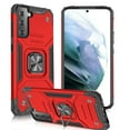 thumbnail image 1 of SOATUTO For Samsung S22 Plus 6.6 inch Phone Case Military Grade Drop Rugged Cover Anti-Scratch Protective 360° Rotate Kickstand Sturdy Shockproof Phone Case Cover For Samsung Galaxy S22 Plus - Red, 1 of 7