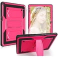 thumbnail image 1 of SOATUTO For Walmart Onn 10.1 2020 Case Model: 100011886 And Screen Protector , Kids Friendly Rugged Case and Tempered Glass HD Screen Protector For Walmart Onn 10.1 Tablet 2020 Gen 2 (Pink/2 Pcs), 1 of 8