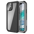 thumbnail image 1 of SOATUTO For iPhone 12 Waterproof Case,iPhone 12 Pro Waterproof Case Built-in Screen Protector IP68 Underwater Sealed Full Body Shockproof Case Cover for Apple iPhone 12 / iPhone 12 Pro 6.1 (Black), 1 of 7