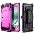 thumbnail image 1 of SOATUTO For iPhone 8 Plus / iPhone 7 Plus Case Heavy Duty Protective Case with Kickstand, Built in Screen Protector and Belt Swivel Clip for Apple iPhone 8 Plus / iPhone 7 Plus 5.5 inch (Pink), 1 of 5