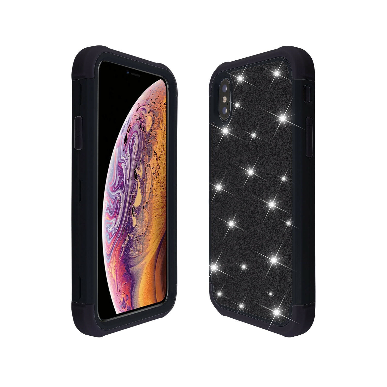 SOATUTO For iPhone XS Max Case Heavy Duty Full-Body Defender Protective ...