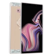 SOATUTO Glitter Case for Samsung S9 Mirror Case with Ring Holder ...