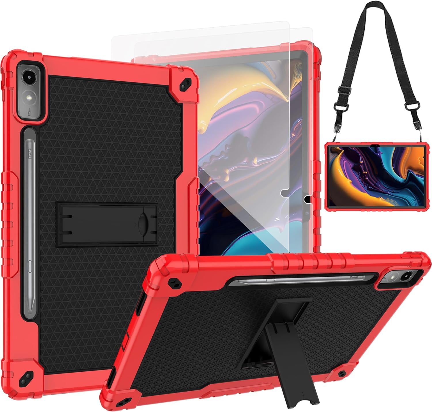 SOATUTO for Lenovo Tab P12 12.7 Inch 2023 Tablet Case