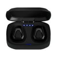 thumbnail image 1 of SOATUTO Mini Wireless Earbuds Bluetooth 5.0 in Ear Light-Weight Headphones Built-in Microphone, IPX5 Waterproof, Immersive Premium Sound Long Distance Connection Headset with Charging Case, Black, 1 of 5
