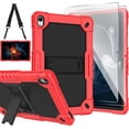 thumbnail image 1 of SOATUTO for Onn 10.1 (Gen 4) 2024 (Model: 100135925) Tablet Case Built in Kickstand Hand Free Heavy Duty Protective Case for Onn 10.1 Tablet Case (Gen 4) 2024 Tablet (Red/Black/2 PCS), 1 of 8
