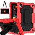 thumbnail image 1 of SOATUTO for Onn 7 2024 Gen 4 (Model 100135924) Tablet Case Built in Kickstand Hand Free Heavy Duty Protective Case for Onn 7 7 inch 2024 4th Generation Tablet (Red/Black), 1 of 7