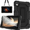 thumbnail image 1 of SOATUTO for Onn 8 inch Tablet Case (2024 Model 100135923) Built in Kickstand Heavy Duty Protective Case with Screen Protector for Onn 8 inch Gen 4 2024 Release Tablet (Black/Black/2 PCs), 1 of 7