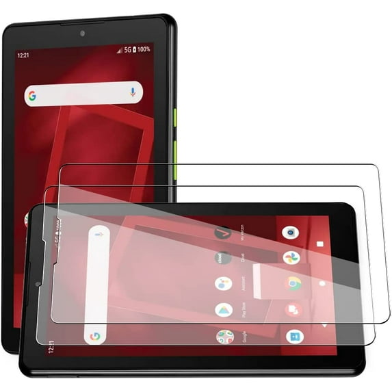 SOATUTO for Orbic Tab 8 inch Tempered Glass Screen Protector Film Anti-Scratch High Sensitivity Easy HD Clean Transparency Case Friendly for 8" Orbic Tab 8 5G Verizon/Orbic Tab 8 5G UW 8" - 2 Pcs