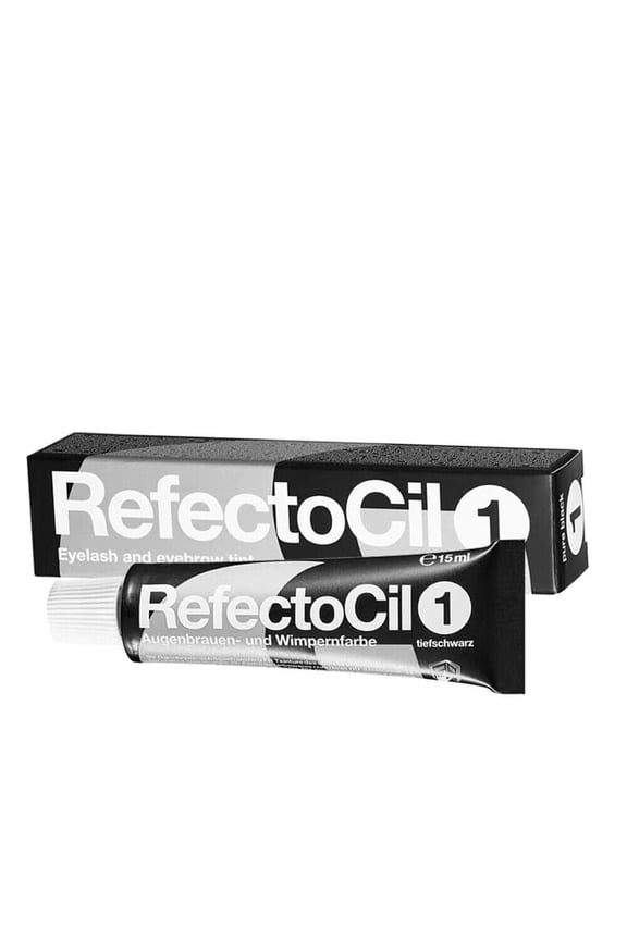 Refectocil Classic Tint Eyelash and Eyebrow Tinting 15ml / US Fast Shipping - Pure Black