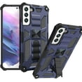 thumbnail image 1 of SOATUTO for Samsung Galaxy S22 6.1 inch Case Heavy Duty Shoftproof Military-Grade Armor Protective Case Cover with Built-in Hidden Kickstand Phone Case for Samsung Galaxy S22 5G - Blue, 1 of 6