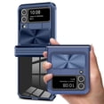 thumbnail image 1 of SOATUTO for Samsung Galaxy Z Fold 4 Case Built in Slide Camera Cover Premium Clear Heavy Duty Shockproof Coverage Protective Case Cover for Samsung Galaxy Z Fold 4 5G 2022 - Blue+Pink, 1 of 6
