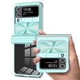 thumbnail image 1 of SOATUTO for Samsung Galaxy Z Fold 4 Case Built in Slide Camera Cover Premium Clear Heavy Duty Shockproof Coverage Protective Case Cover for Samsung Galaxy Z Fold 4 5G 2022 - Pink+Green, 1 of 6