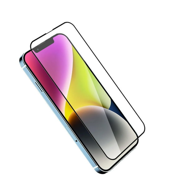 SOATUTO Screen Protector Compatible With iPhone 15 / 15 Plus / 15 Pro / 5 Pro Max Tempered Glass Touch Sensitive,Case Friendly, 9H Hardness HD Clear Anti Scratch, Bubble Free - iPhone 15,1 Pcs