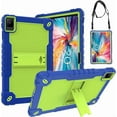thumbnail image 1 of SOATUTO for TCL TAB 10 NXTPAPER 5G 10.4 Inch Tablet Case, Heavy Duty Protective Case Cover with Kickstand for TCL TAB 10 NXTPAPER 5G 10.4 Inch Model 9199S Tablet (Navy Blue/Green), 1 of 7