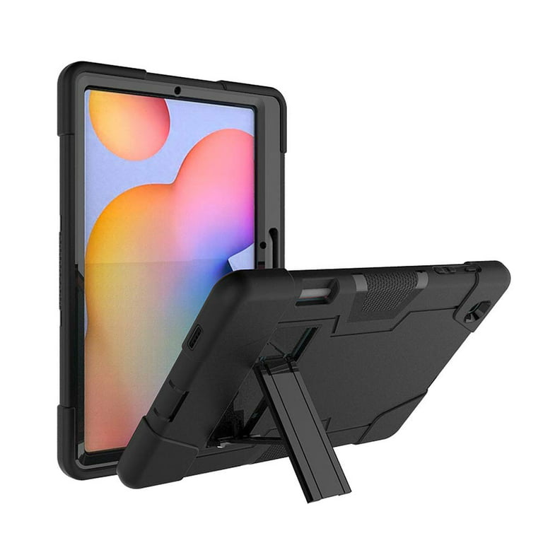 Built-in 2022 P61 Black+Black P610 Tab Case - Tab Heavy-Duty Tablet Model Galaxy 2020 Samsung P619 - Galaxy Case Drop-Proof SOATUTO Hybrid Shock-Resistant 2022 Lite P615 S6 S6 10.4 Stand,for for lite