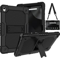 SOATUTO Tablet Case for onn. 12.1" Tablet Pro (2024 Model) Heavy Duty Protective Cover with Kickstand Built in Shoulder Strap Friendly Case for ONN 12.1" Tablet Pro Model 100146663 (Black)