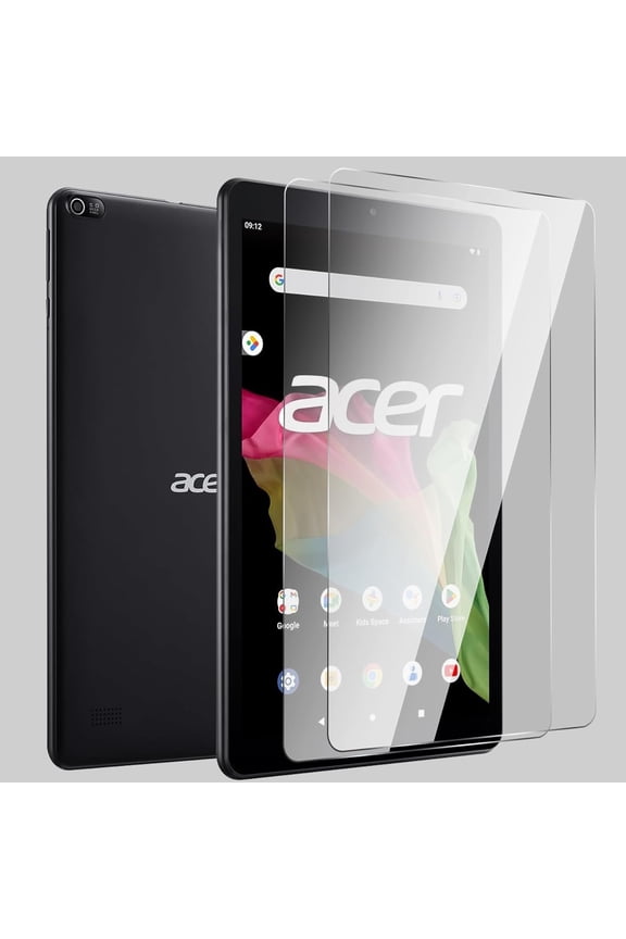 Tempered Glass Screen Protector for Acer Iconia Tab A10 2023 10.1" Screen Film Anti-Scratch High Sensitivity Ultra Thin High Response Easy Installation (2 PCS)