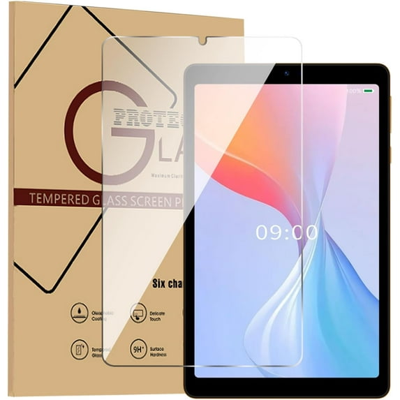 SOATUTO Tempered Glass Screen Protector For Walmart Onn 8 2024 8" Tablet HD Clear Screen Film Anti-Scratch High Sensitivity Ultra Thin For Walmart Onn 8 2024 Released tablet, 1PC