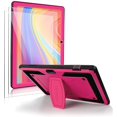 thumbnail image 1 of SOATUTO for Vankyo S10 Aoyodkg 10" Tablet Case With Screen Potector ,Rugged Hybrid Anti-Impact Case with Tempered Glass Screen Protector for VANKYO MatrixPad S10 / AOYODKG 10 inch Tablet-Pink+2 Pcs, 1 of 6