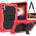 thumbnail image 1 of SOATUTO for Vortex T10M PRO/Vortex ZTAB10 10.1 inch Tablet Case Hybrid ShockProof Kids Friendly with Stand Cover for Vortex T10M PRO/Vortex ZTAB 10 10.1 inch Tablet (Red/Black), 1 of 6