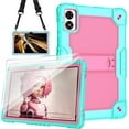 thumbnail image 1 of SOATUTO for Vortex T10M PRO/Vortex ZTAB10 10.1 inch Tablet Case Hybrid ShockProof Stand Cover with screen protector for Vortex T10M PRO/Vortex ZTAB 10 10.1 inch Tablet (Green/Pink/2 PCS), 1 of 1