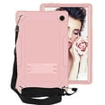 thumbnail image 1 of SOATUTO for Walmart Onn 11.6 Pro Tab Case ; for Walmart Onn 11.6 Pro Manufacturer Part Number 100043279 Heavy Duty Tbalet Case Cover with Kickstand / Shoulder Strap Kids Friendly Cover - Rose Gold, 1 of 6