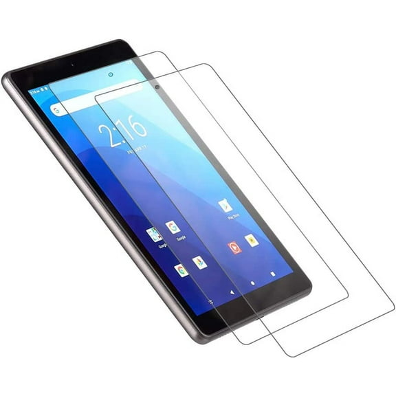 SOATUTO for Walmart Onn 8 Pro Tempered Galass Screen Protector Tough Sensitive 9H HD Clear Bubble Proof Anti-Scratch Easy Installation Screen Protector For Walmart Onn 8 Pro 8" Model 100003561 - 2 Pcs