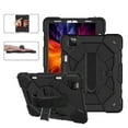 thumbnail image 1 of SOATUTO For iPad Air 6th , iPad Air 5th Gen Case 2022/ iPad Air 4th Generation Case 2020 10.9" iPad Pro 11 inch Armor Case 3rd 2021 2nd 2020 1st 2018 Built in Pencil Holder - Black+Black, 1 of 6