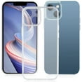 thumbnail image 1 of SOATUTO for iPhone 13 Clear Phone Case Transparent Shockproof Crystal Clear Shock-Absorption Corners Matt Hard Back with Soft Edge Compatible for iPhone 13 Case 6.1 Inch 2021 - Clear, 1 of 7