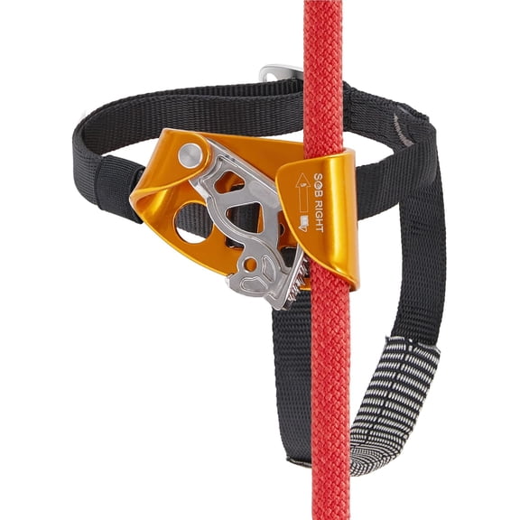 SOB Foot Ascender, Riser Rock Climbing Mountaineering Tree Arborist, Equipment Climbing Device for 8-13mm Rope (Right)