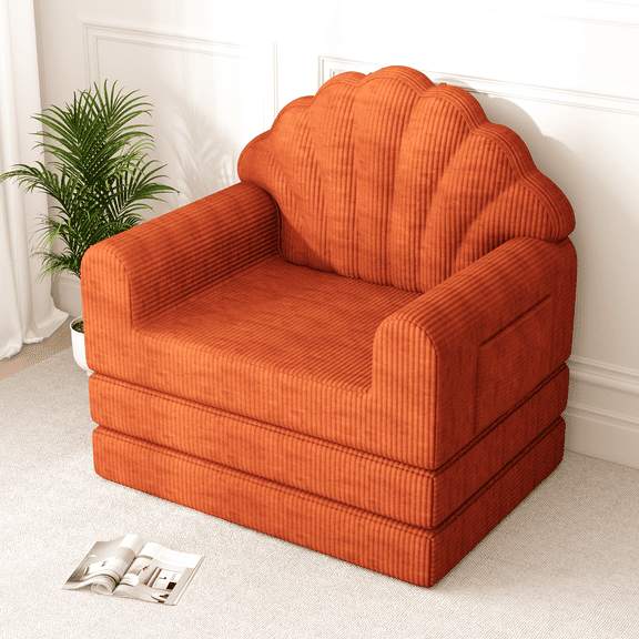 SOBREMESA Versatile Folding Sleeper: 75" Sofa Bed with Backrest, Convertible Futon Chair for Small Spaces