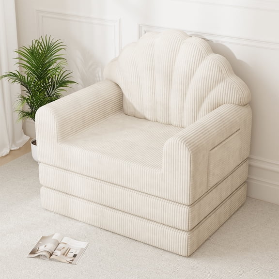 SOBREMESA Versatile Folding Sleeper: 75" Sofa Bed with Backrest, Convertible Futon Chair for Small Spaces