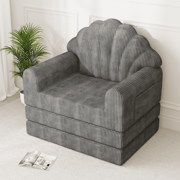 SOBREMESA Versatile Folding Sleeper: 75" Sofa Bed with Backrest, Convertible Futon Chair for Small Spaces