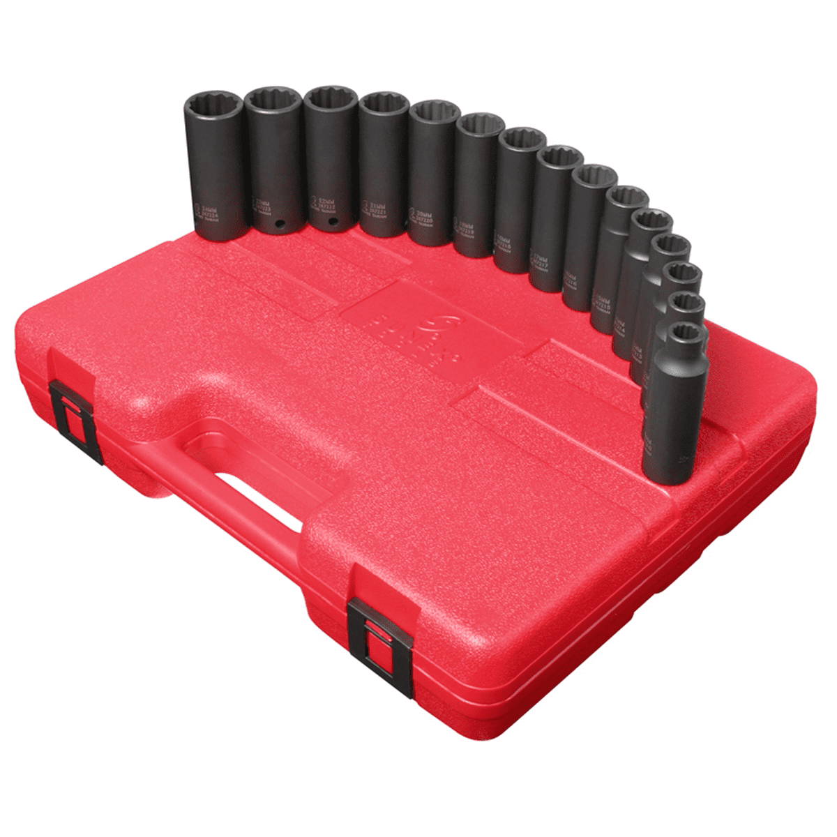 SOC SET DP IMP 12PT 1/2DR 15PC MET