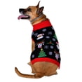 thumbnail image 1 of SOCAL LOOK Dog Christmas Sweater Acrylic Ugly Xmas Jumper with Leash Hole, Turtleneck Pet Outfit S, 1 of 10