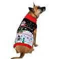 thumbnail image 1 of SOCAL LOOK Dog Christmas Sweater Acrylic Ugly Xmas Jumper with Leash Hole, Turtleneck Pet Outfit XXS, 1 of 10