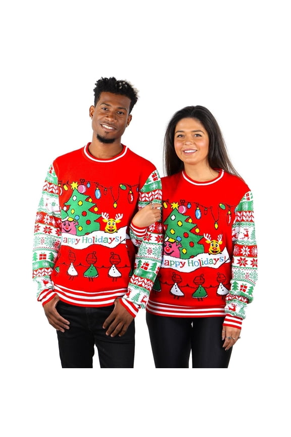 Youth Ugly Christmas Sweater-Cute Holiday Pullover for Teens Big Boys & Girls 15/16 Years