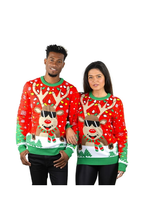 Youth Ugly Christmas Sweater-Cute Holiday Pullover for Teens Big Boys & Girls 15/16 Years