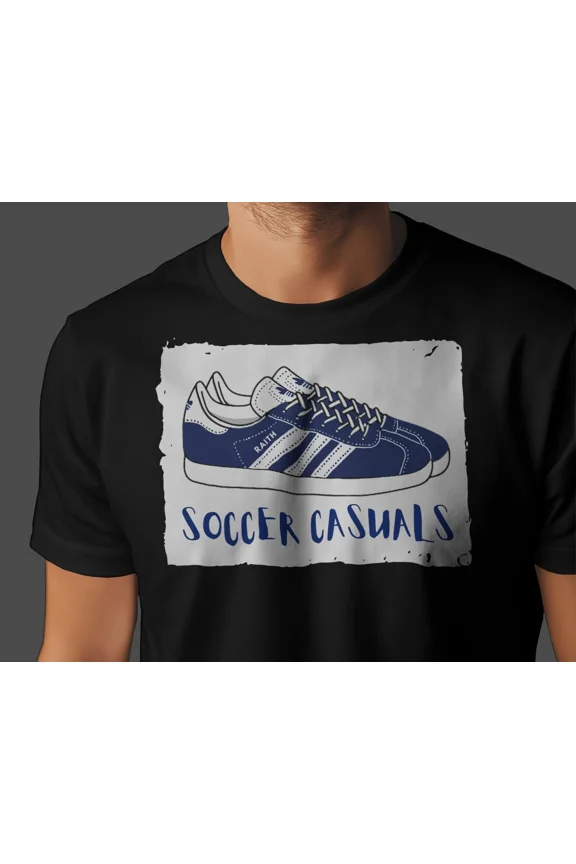 SOCCER CASUALS Gazelle T Shirt | Raith Rovers Hooligans Kirkcaldy Stark's Park